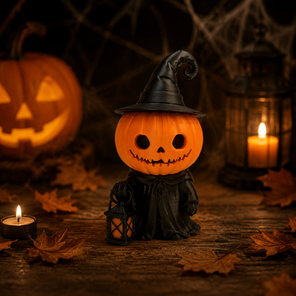 Trendbay 9CM Halloween Pumpkin Figurine