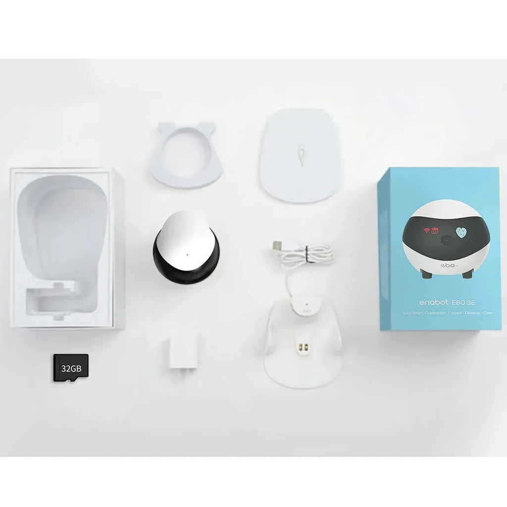 Trendbay Smart 360° Camera Robot with Night Vision (1080P WiFi)