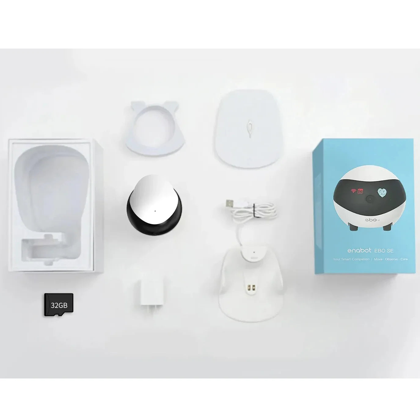 Trendbay Smart 360° Camera Robot with Night Vision (1080P WiFi)