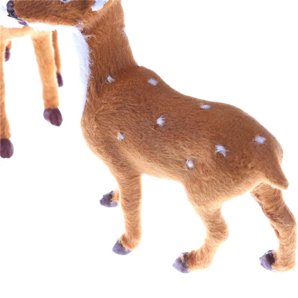Trendbay Plush Christmas Reindeer Decoration – Soft Festive Elk Toy