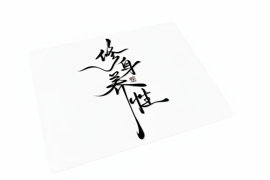 Trendbay Glass Mouse Pad Ultra Smooth Precision Gaming Surface
