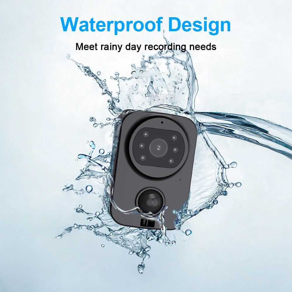 Trendbay PD01 Mini Body Camera – Waterproof HD Sport DV Wearable Recorder