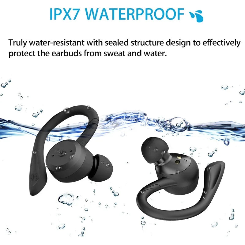 Trendbay Waterproof Bluetooth Wireless Earphones