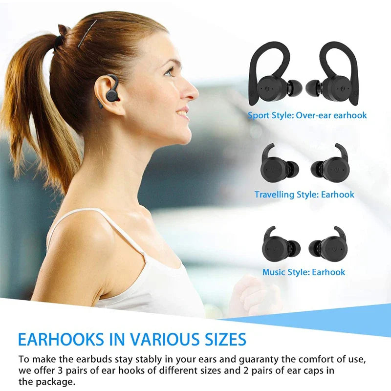 Trendbay Waterproof Bluetooth Wireless Earphones