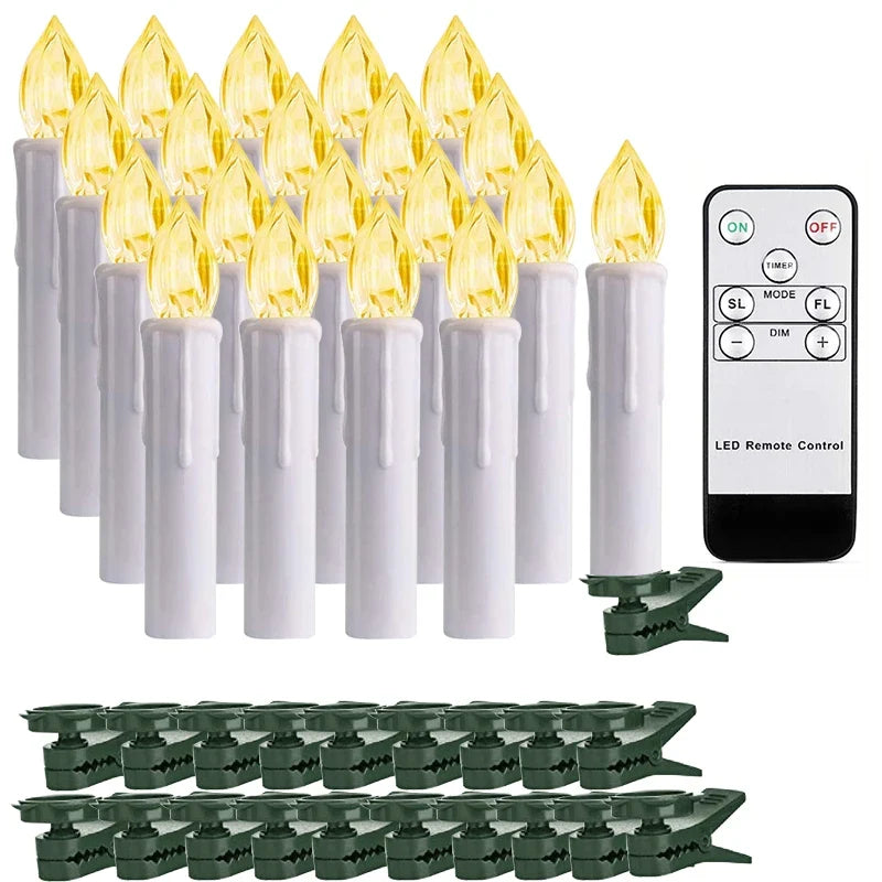 Trendbay Waterproof Flameless LED Candle Set