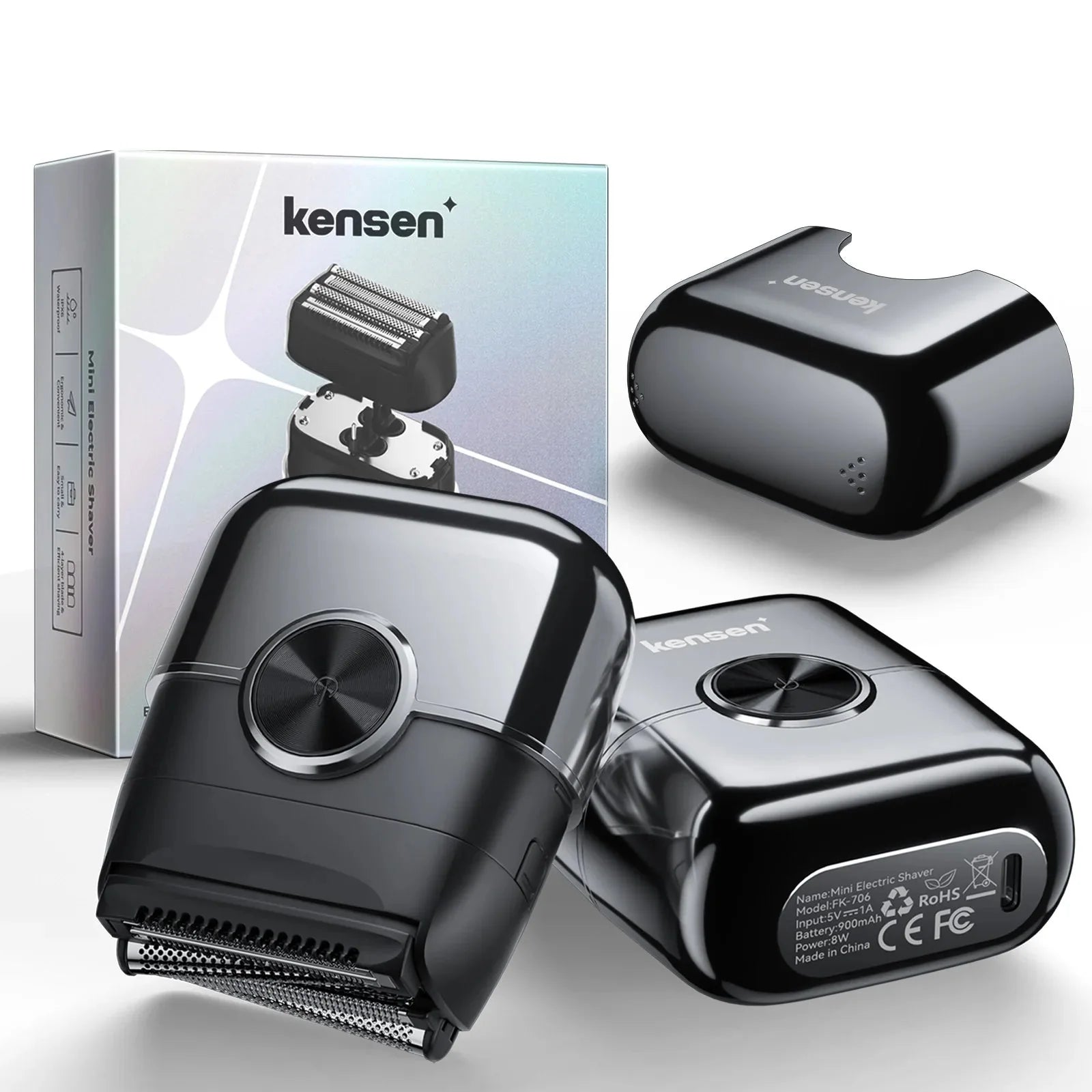 Trendbay 4D Floating Blade Mini Electric Shaver for Men
