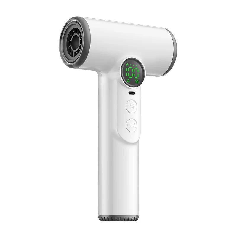 Trendbay Cordless Hair Dryer – Rechargeable Type-C Portable Hot & Cold Air Dryer