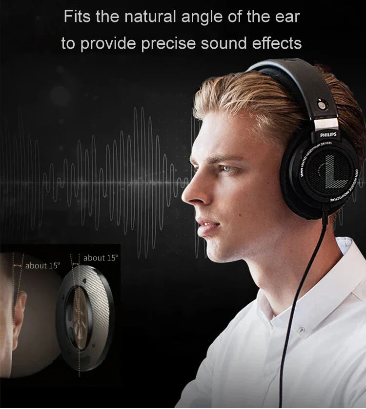 Trendbay HiFi Stereo Wired Headphones