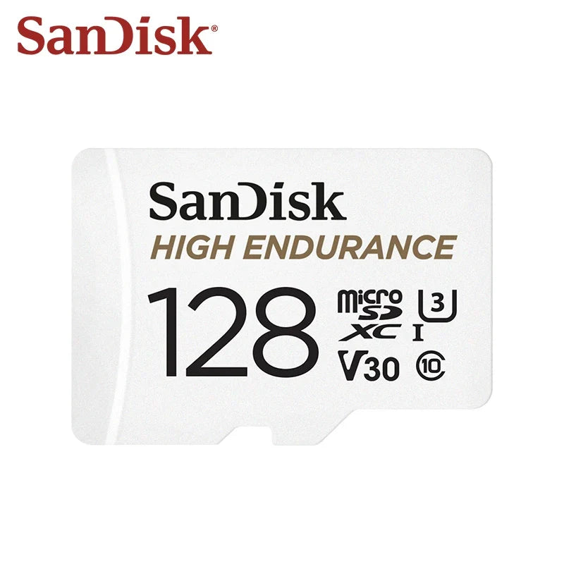 Trendbay SanDisk High Endurance 128GB MicroSDXC SD Card V30 Class 10 Card