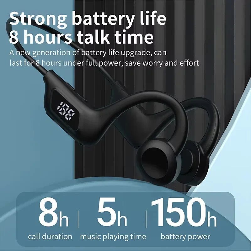 Trendbay Bone Conduction Wireless Bluetooth Earphones