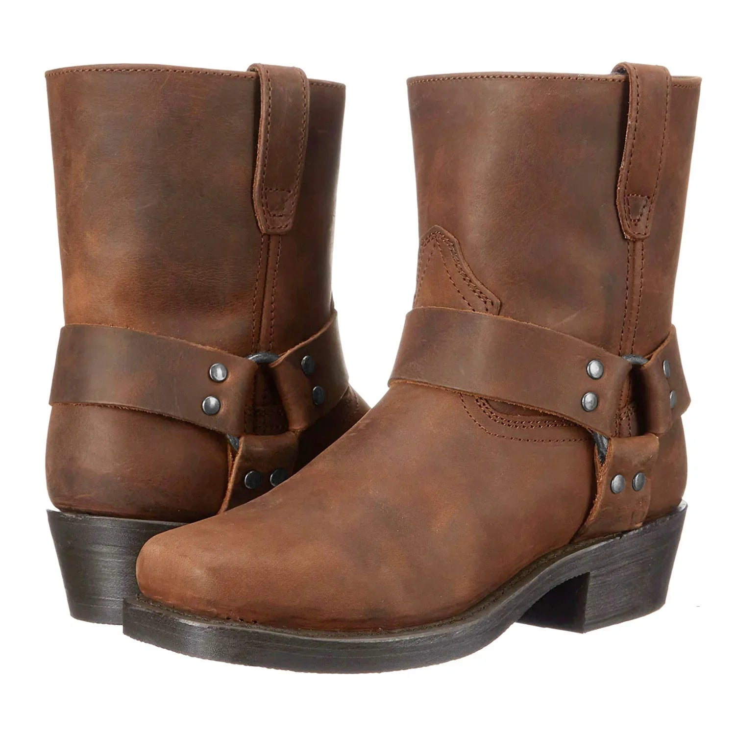 Trendbay Men's Mid-Calf Cowboy Boots