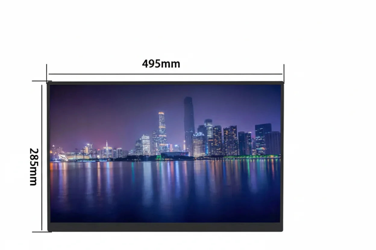 Trendbay 21.5" Portable Monitor“ Full HD 1080P 100Hz IPS USB-C HDMI Display