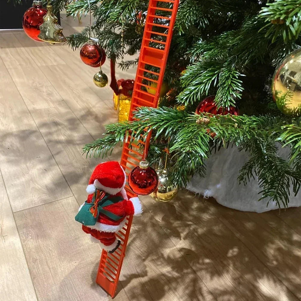 Trendbay Electric Climbing Santa Claus Decoration