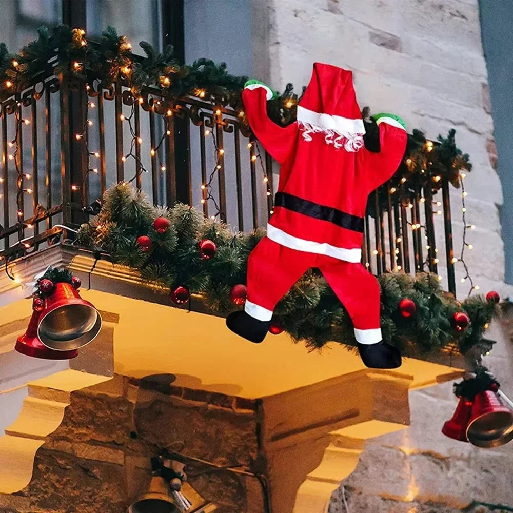 Trendbay 108cm Climbing Santa Claus Christmas Decoration