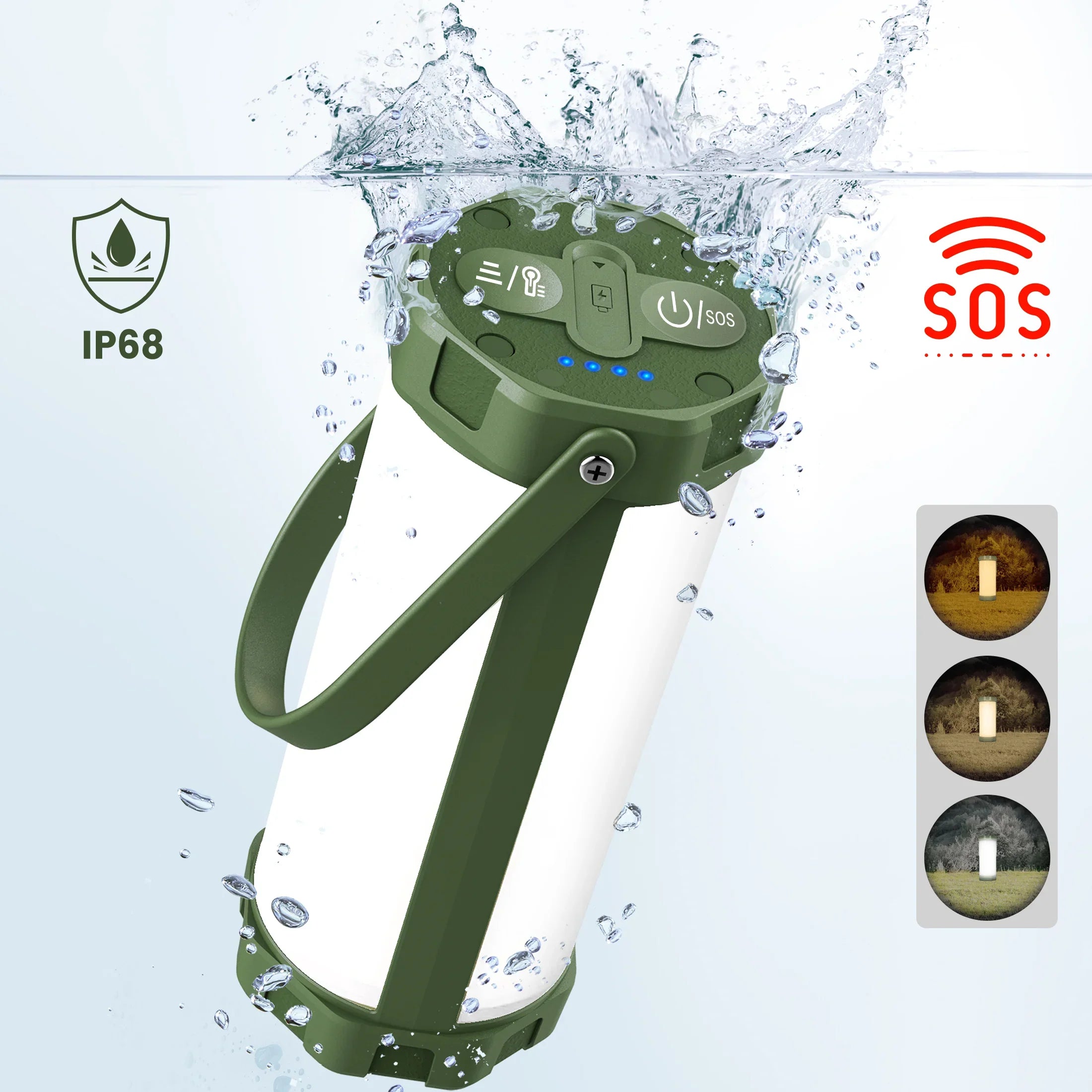 Trendbay 106LED Survival Camping Lantern with Power Bank