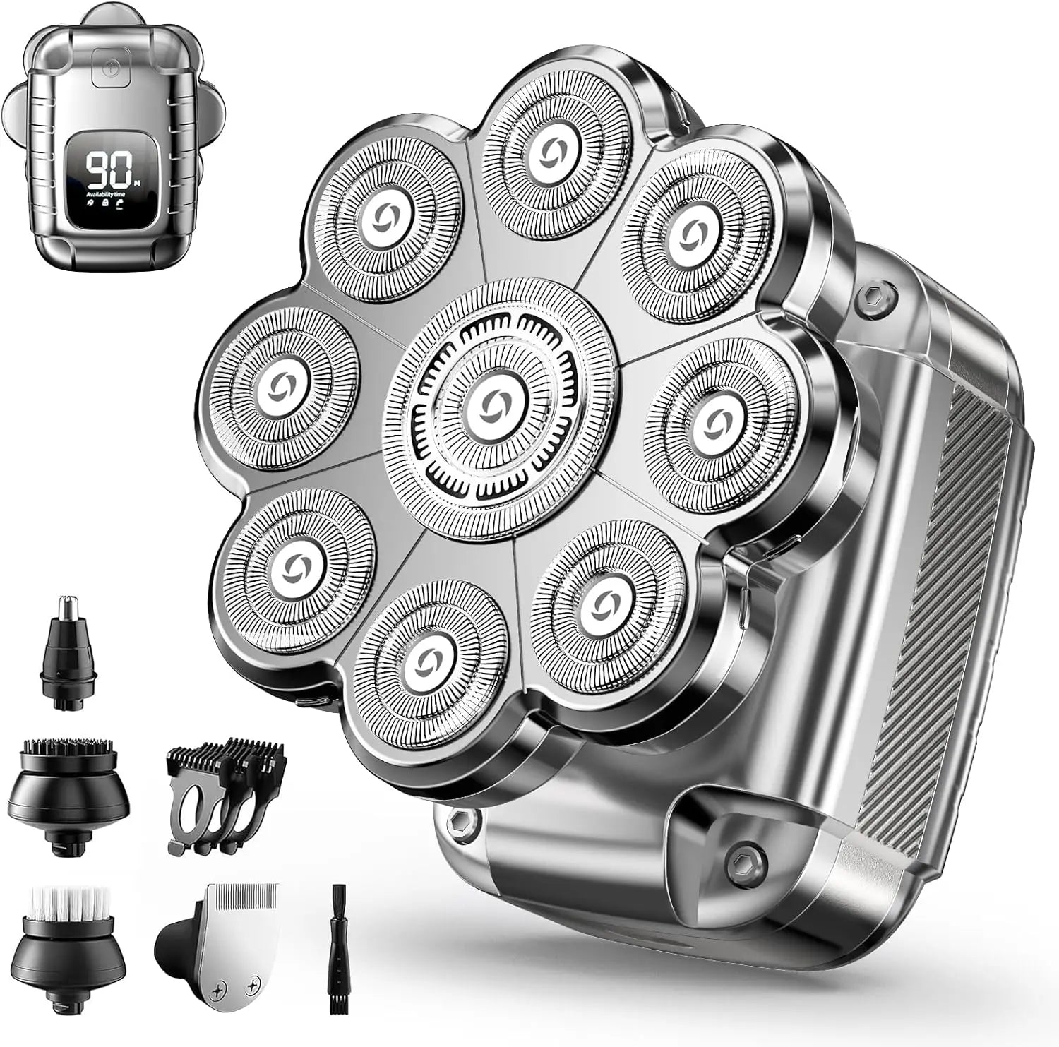 Trendbay 5-in-1 9D Bald Head Shaver for Men