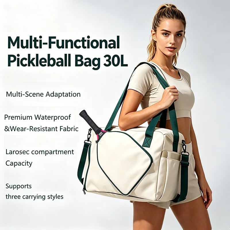 Trendbay Large Pickleball Sports Duffle Bag