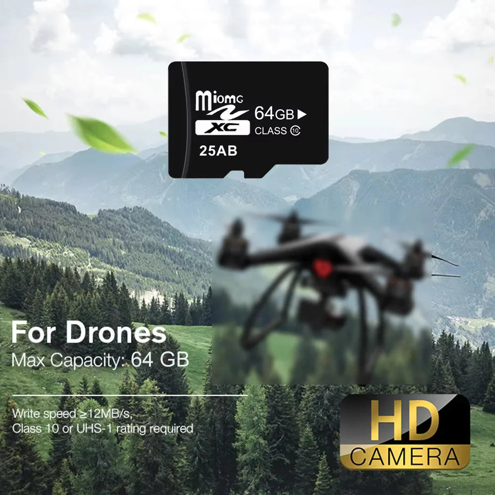 Trendbay 64GB MicroSD Memory Card High-Speed TF Card