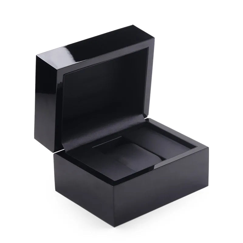 Trendbay Premium Wooden Watch Storage Box – Luxury Watch & Jewelry Display Case with Soft Interior