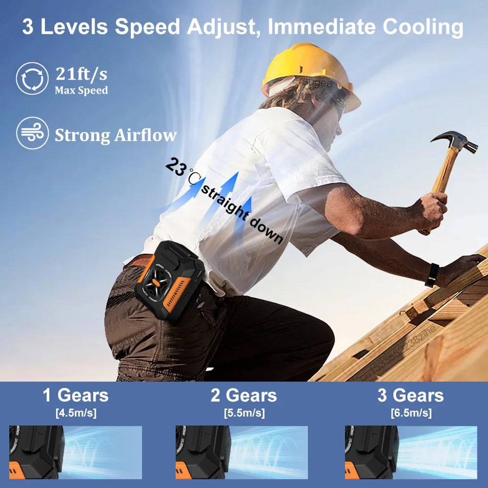 Trendbay Portable Waist & Neck Cooling Fan