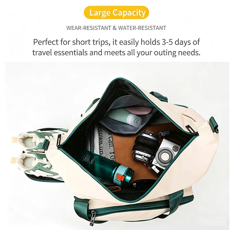 Trendbay Large Pickleball Sports Duffle Bag