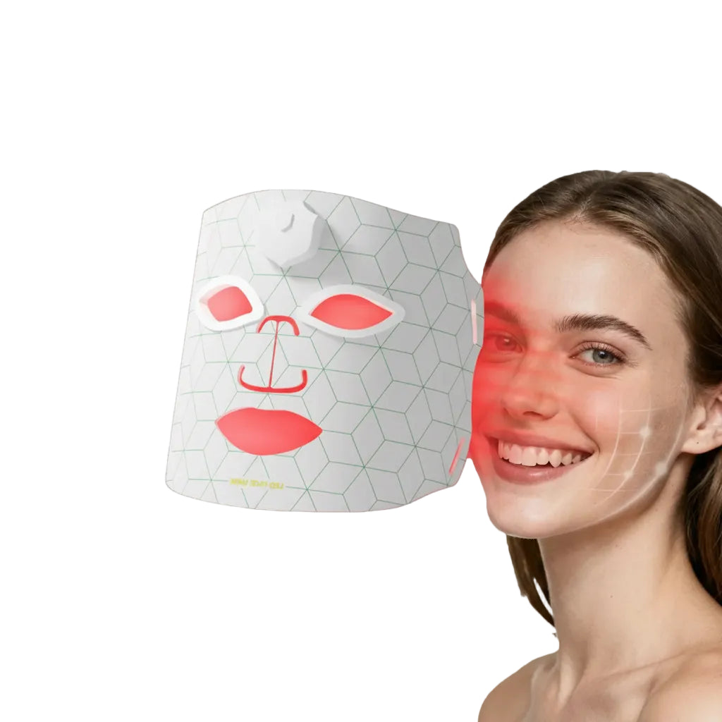 Trendbay 7-Color LED Facial Mask for Light Therapy Skincare