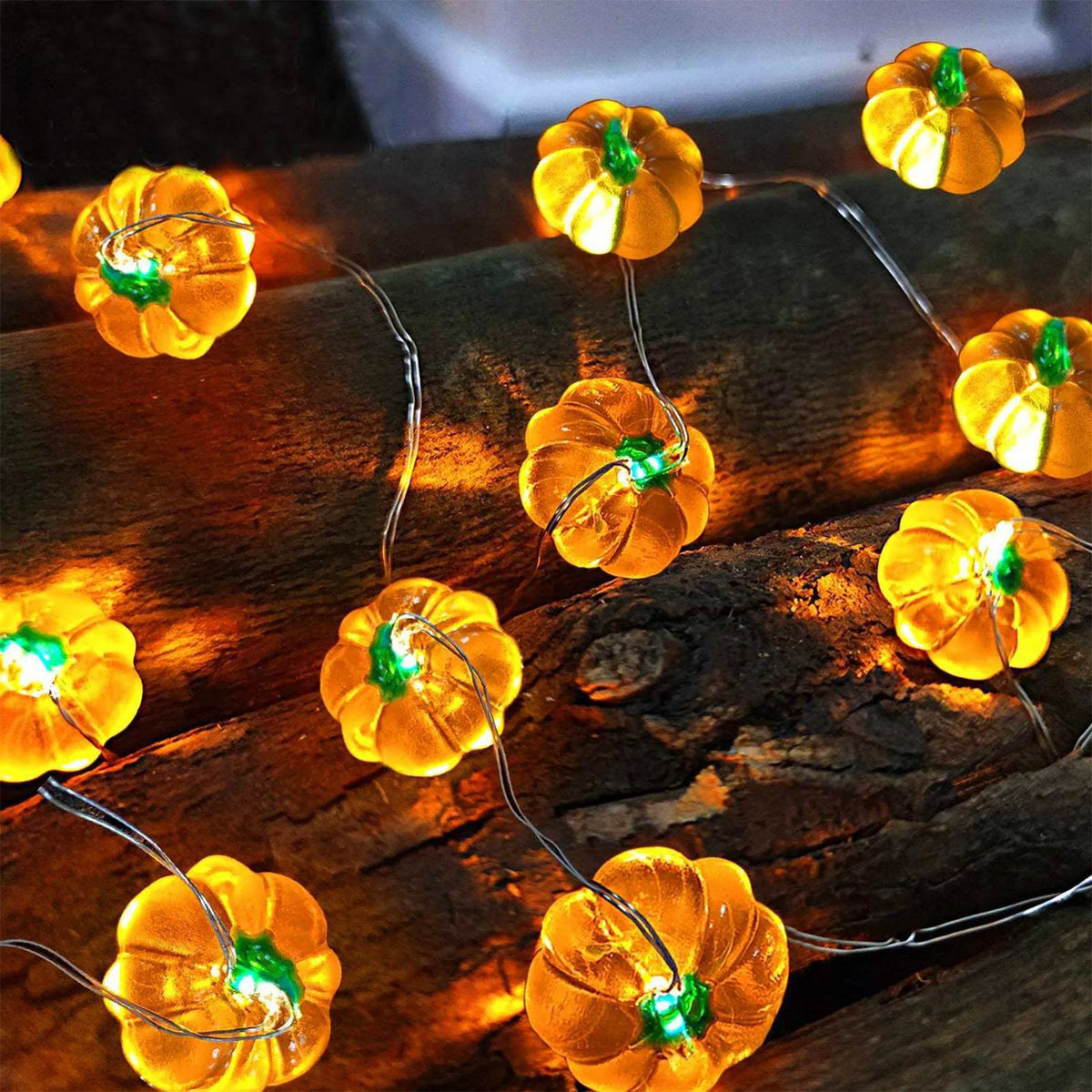 Trendbay Halloween Pumpkin Horror Eyeball LED String Lights – 2M