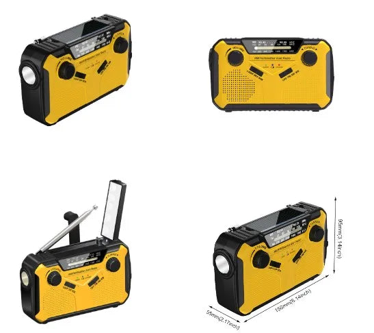 Trendbay Multifunction Emergency Radio & Power Bank