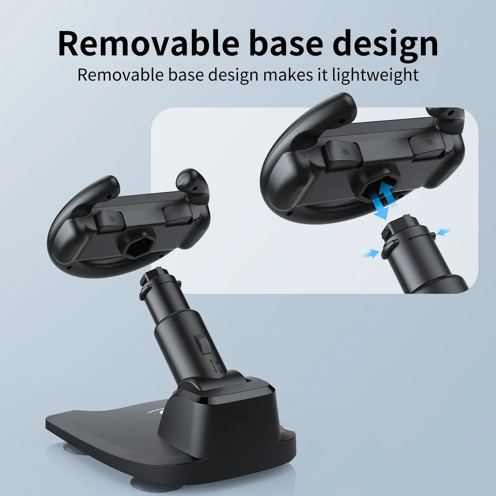 Trendbay Universal Racing Wheel Stand for Switch – Joy-Con Steering Wheel Controller with Suction Base