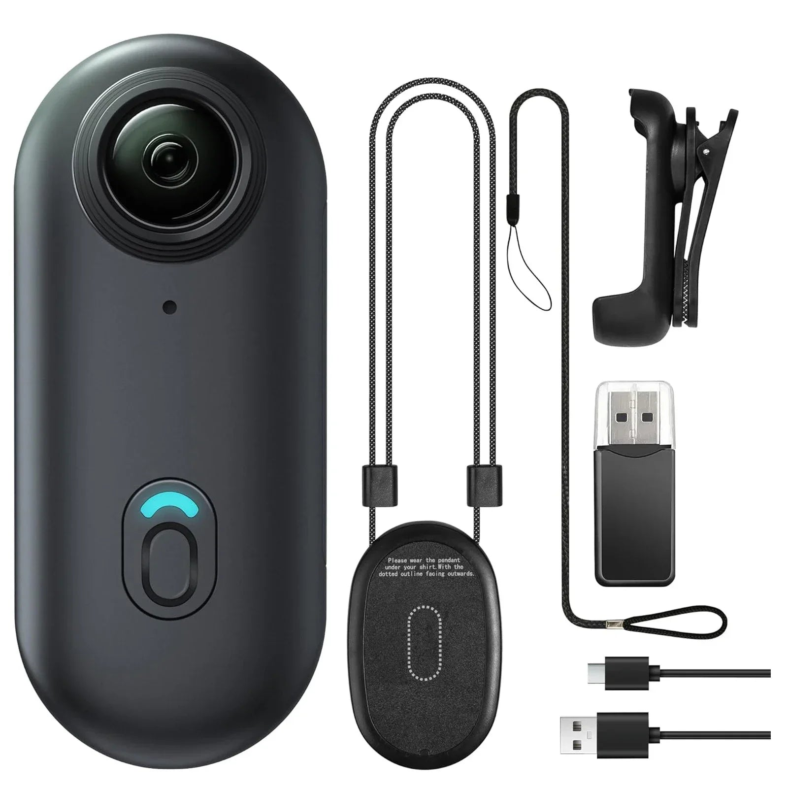 Trendbay Mini Full HD WiFi Action Body Camera for Helmet & Motorcycle