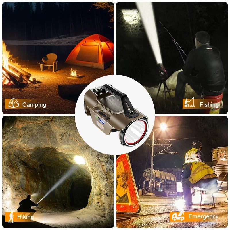 Trendbay 1400LM Dual Light Headlamp Searchlight