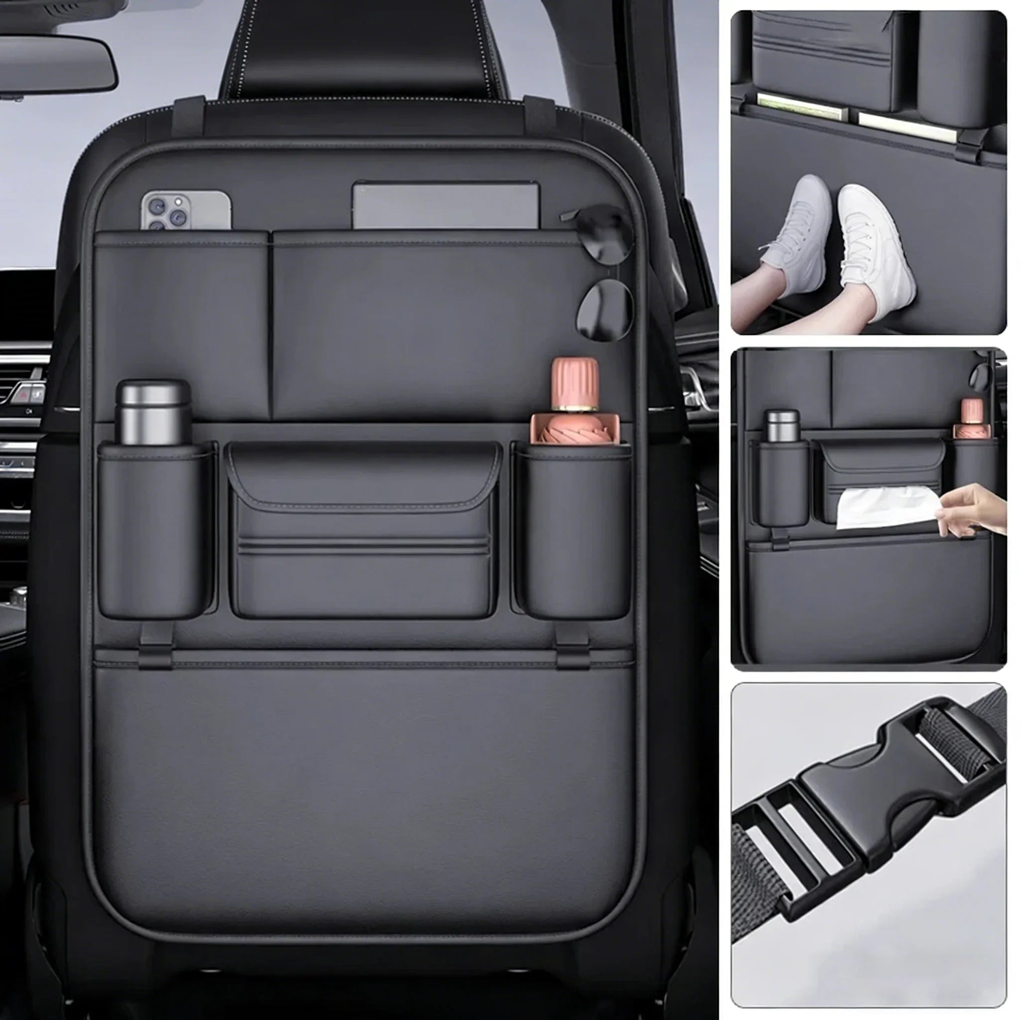 Trendbay 6-Pocket Car Seat Back Organizer