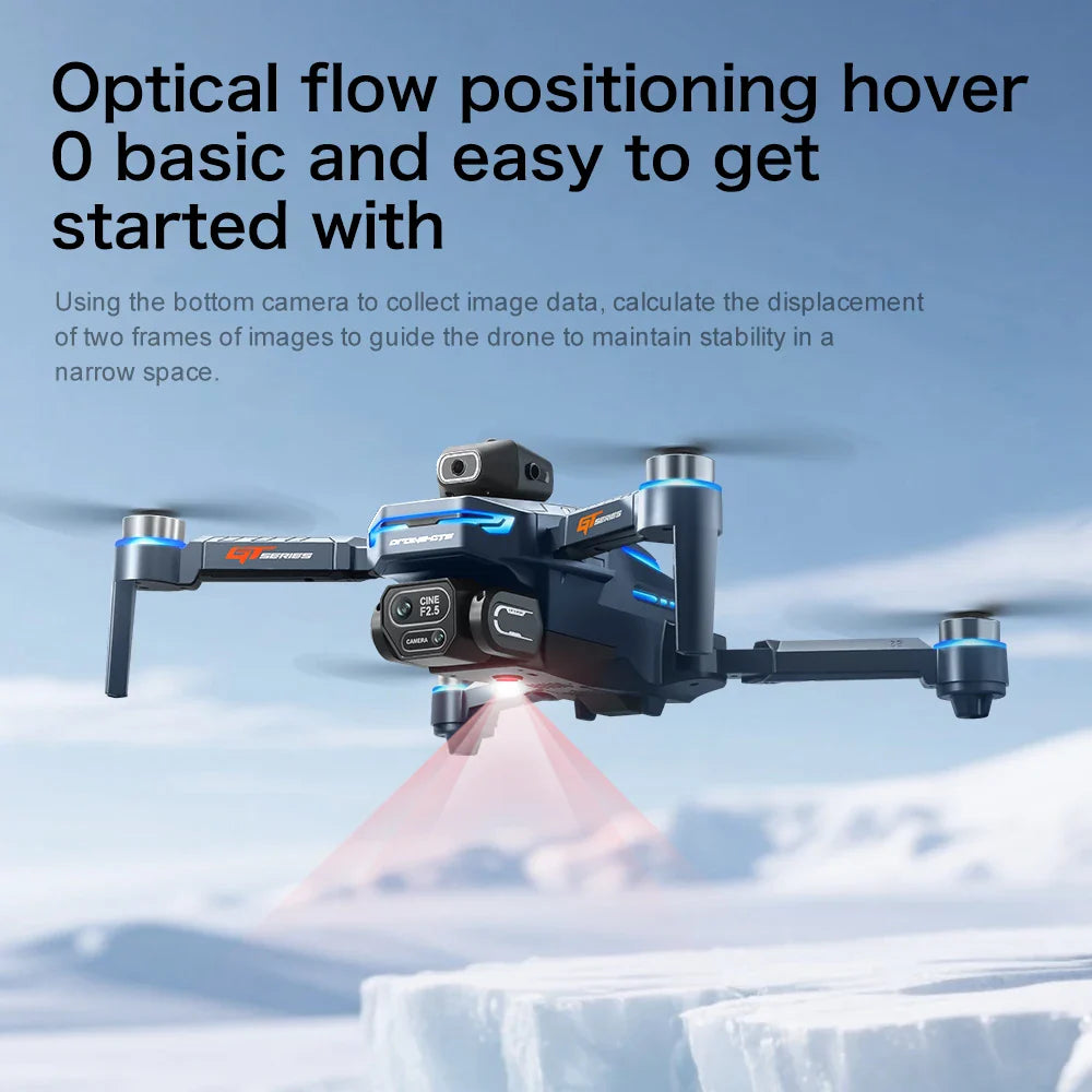 Trendbay 8K Dual Camera Drone with Screen Remote