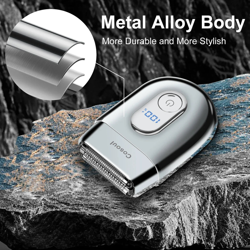 Trendbay Portable Mini Electric Shaver for Men