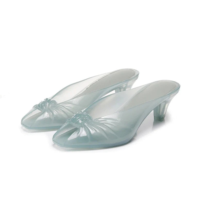 Trendbay Women's Glitter Jelly Sandals