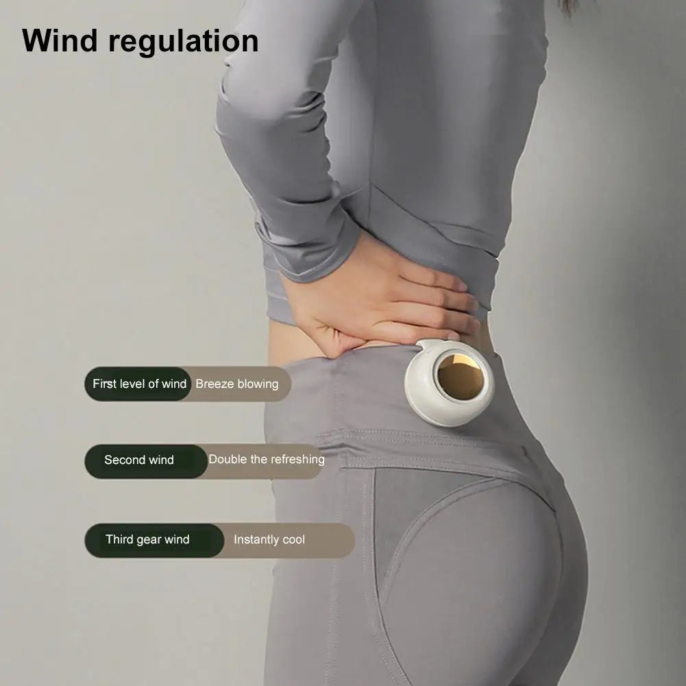 Trendbay Portable Bladeless Clip-On Waist Fan