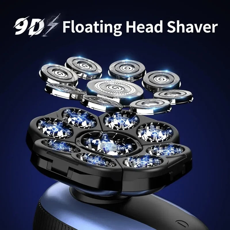 Trendbay 9D Electric Rotary Head Shaver