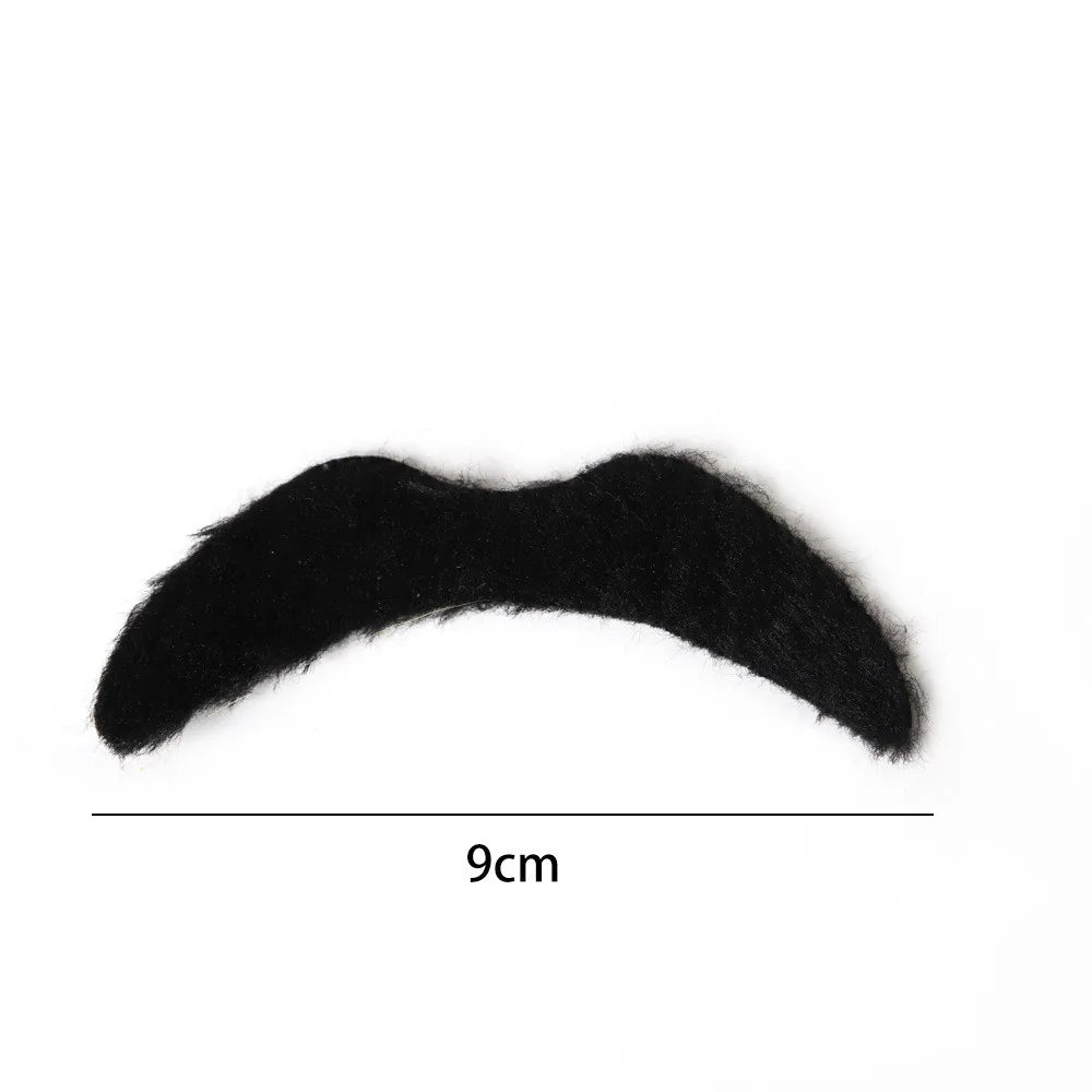 Trendbay Fake Beard & Mustache Costume Prop – Self-Adhesive