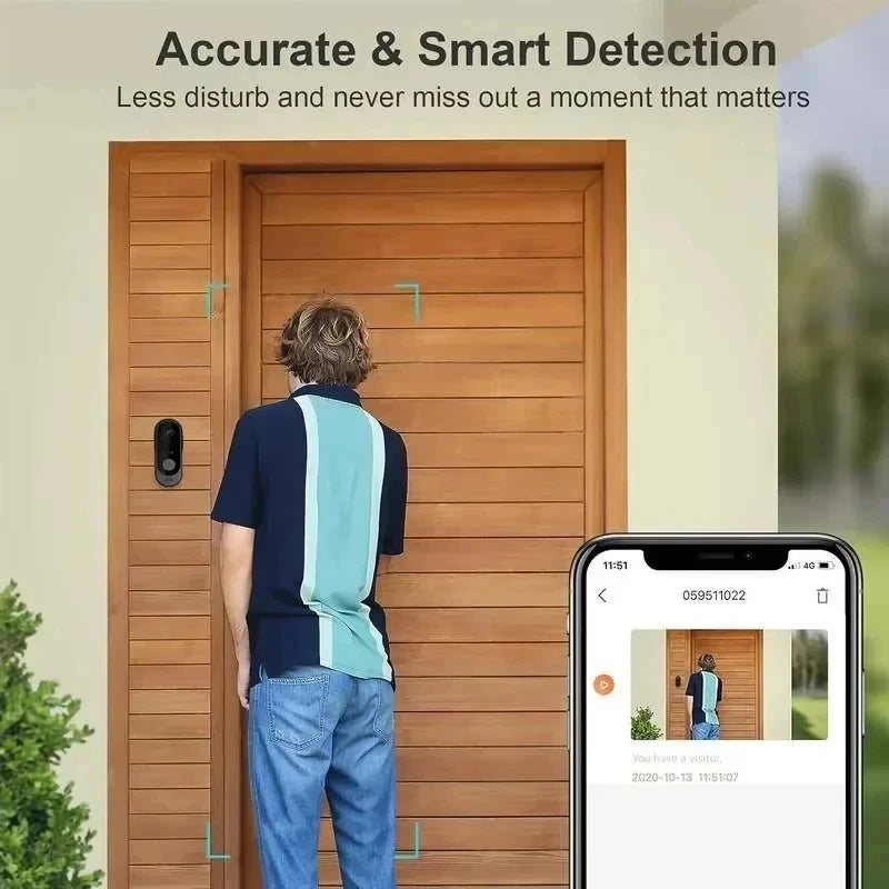 Trendbay WiFi Camera Doorbell HD Video Intercom