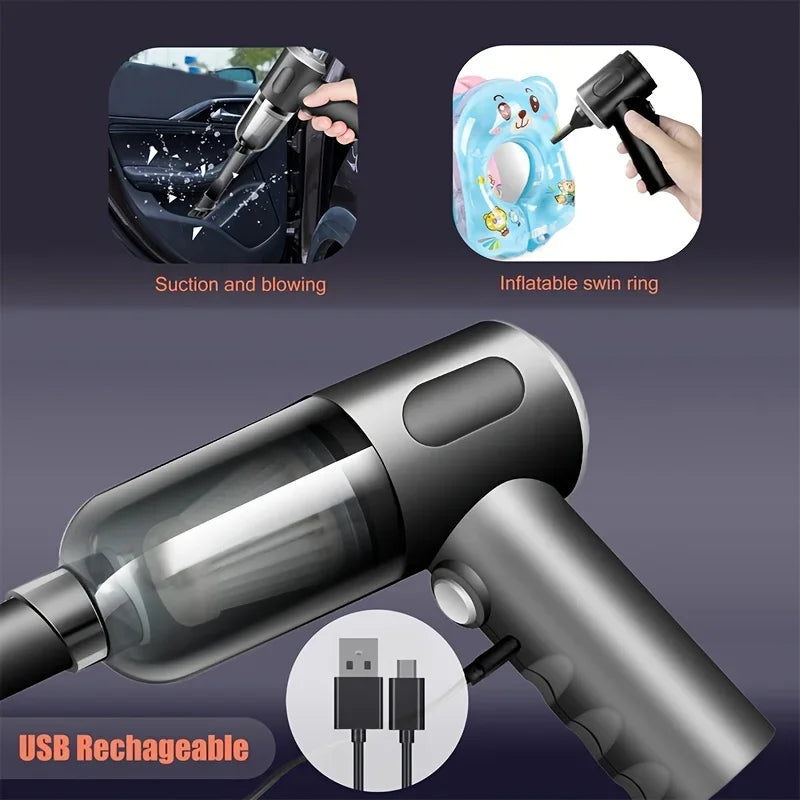 Trendbay Wireless Car Vacuum Cleaner – High Power Wet & Dry Cordless Handheld