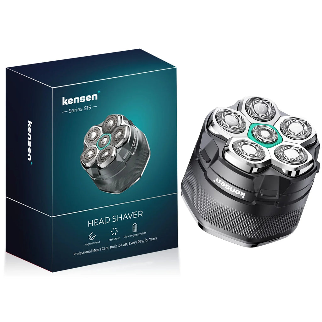 Trendbay 6D Magnetic Electric Head Shaver