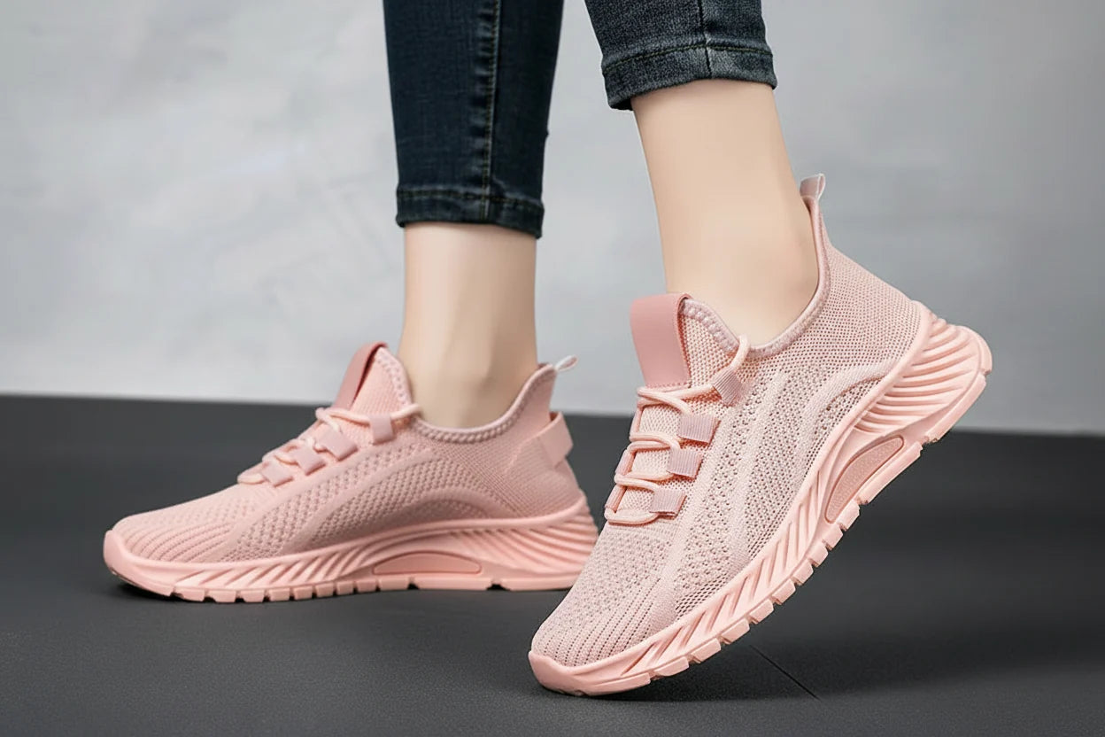 Trendbay Women's Breathable Mesh Casual Sneakers