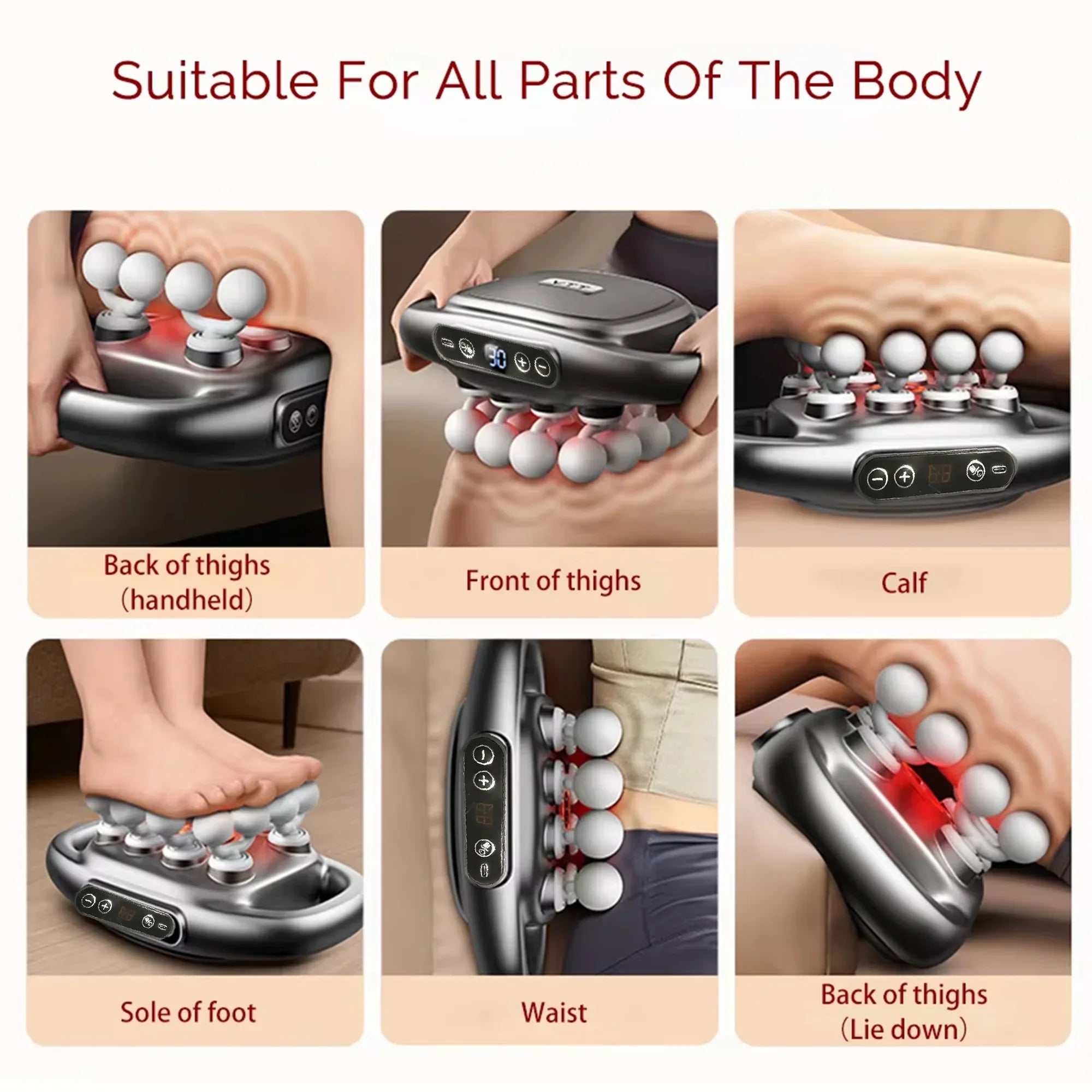 Trendbay Massage Gun Set – Deep Tissue Muscle Massager with 16 Heads