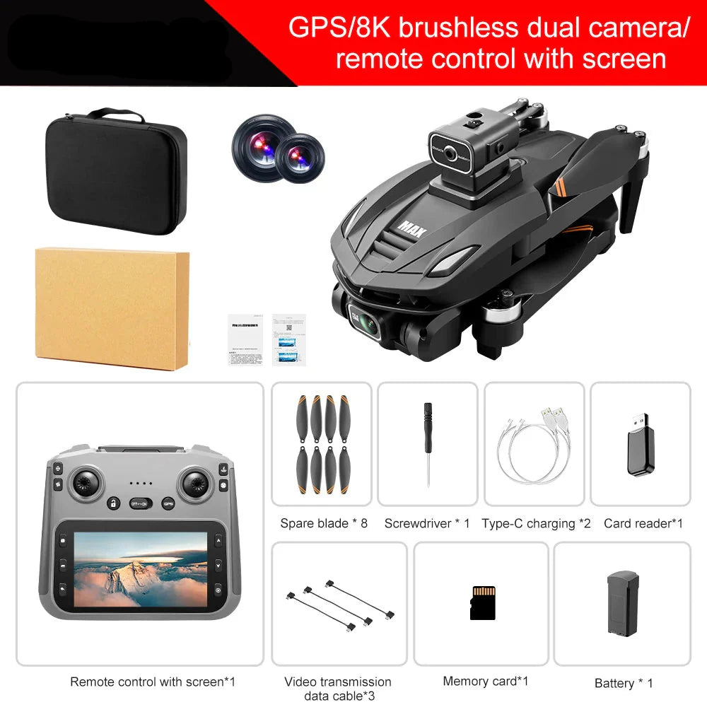 Trendbay GPS 8K Professional RC Drone with HD Camera