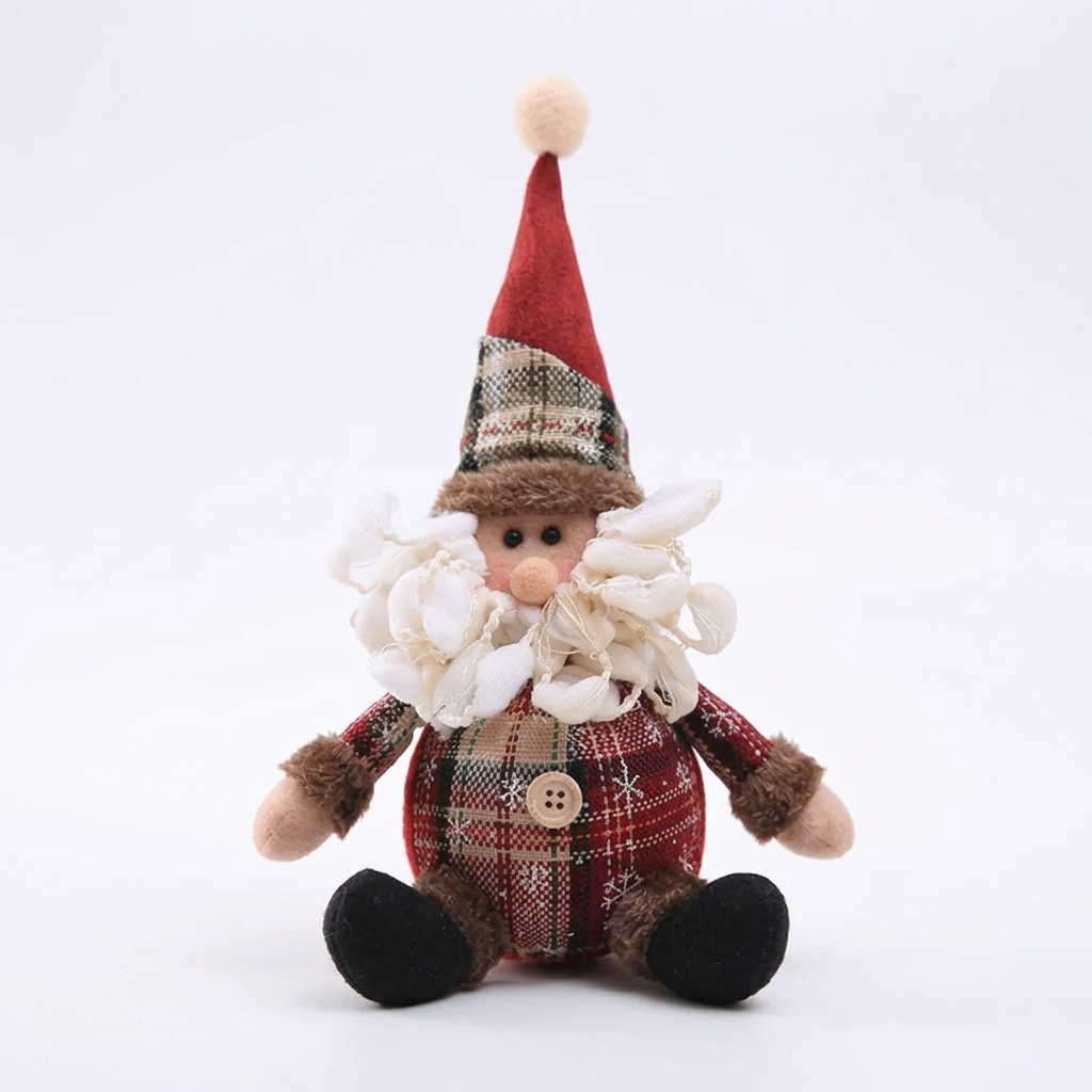 Trendbay 28cm Christmas Snowman Doll Decoration Festive Tabletop