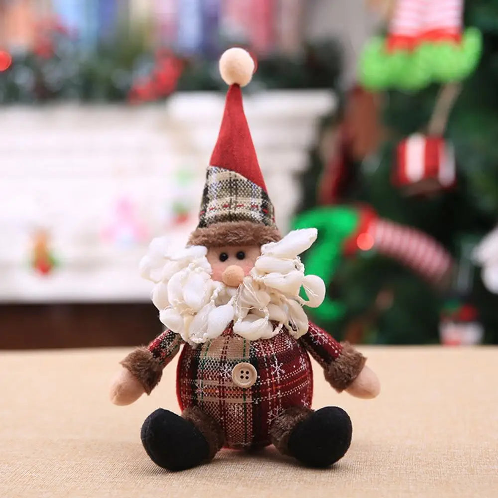 Trendbay 28cm Christmas Snowman Doll Decoration Festive Tabletop