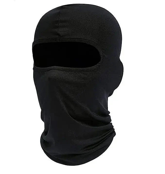 Trendbay Cyberpunk LED Mask Helmet with Red Braid Full-Face