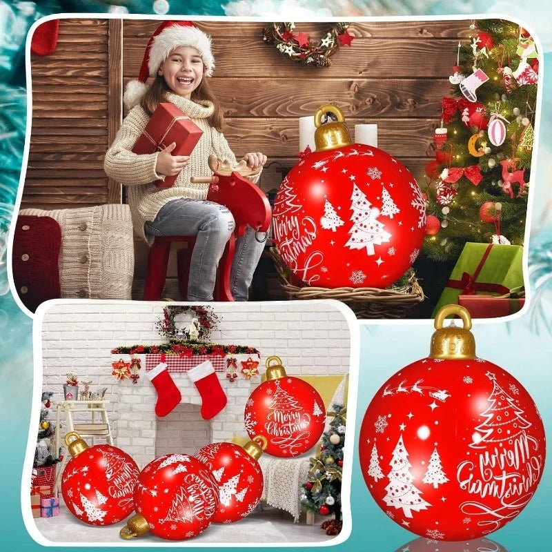 Trendbay Giant Inflatable Christmas Ball Ornament