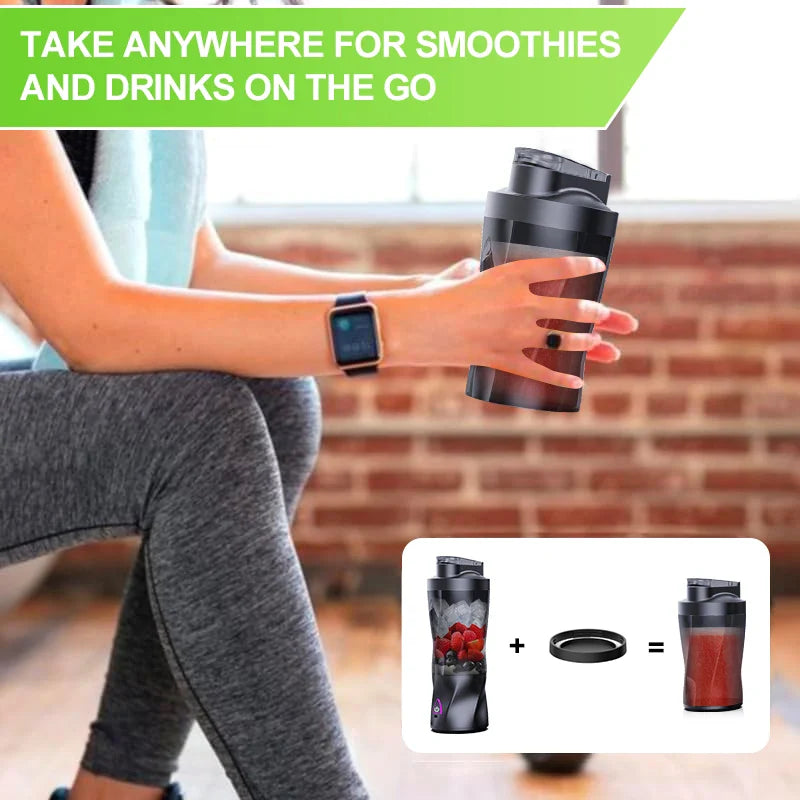 Trendbay Portable USB Rechargeable Juicer Blender 700ML
