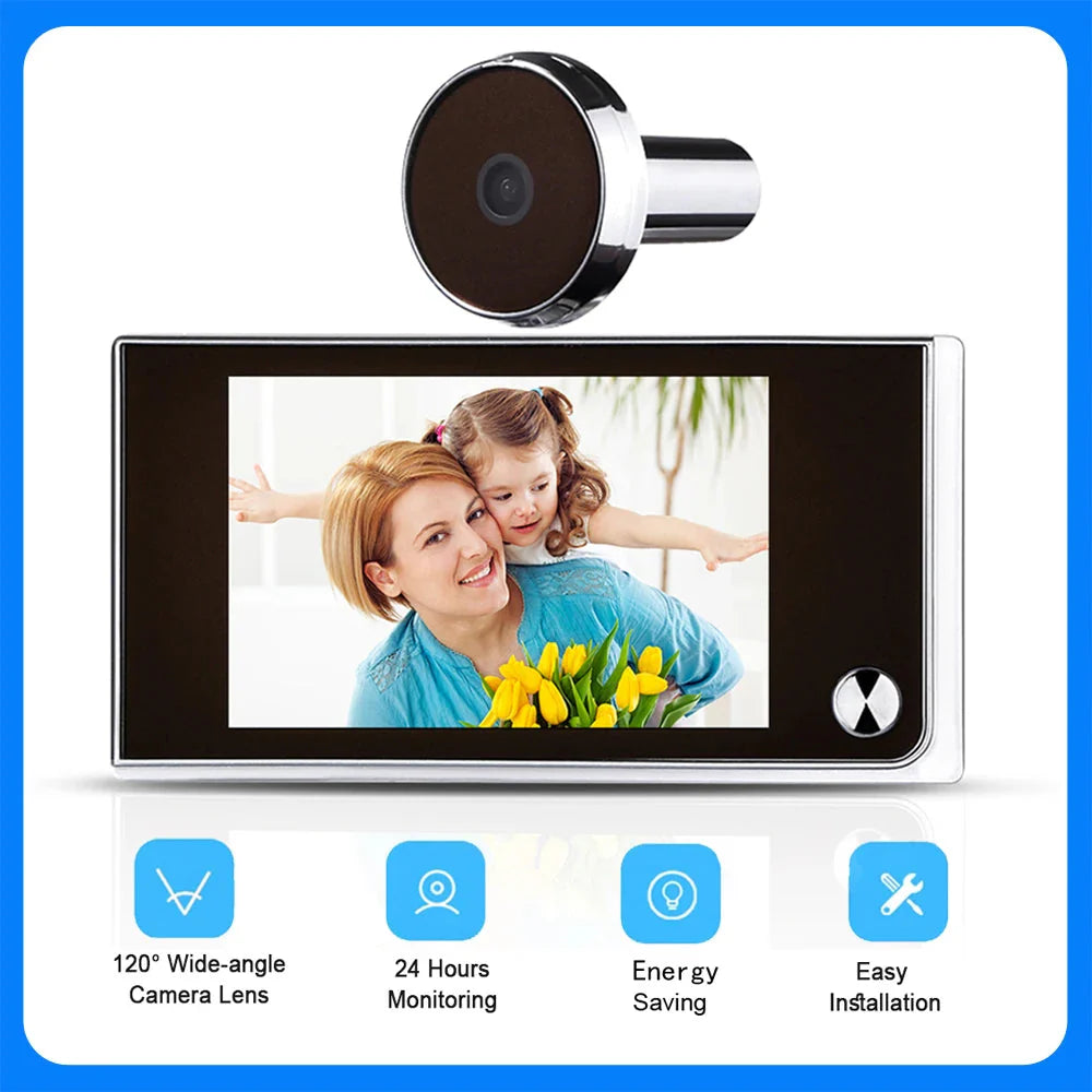 Trendbay Digital Door Peephole Viewer Camera